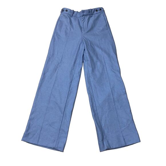 Banana Republic Wool High Waist Wide Leg Preppy Casual Slacks Pants sz 8 NWTs - Picture 2 of 10